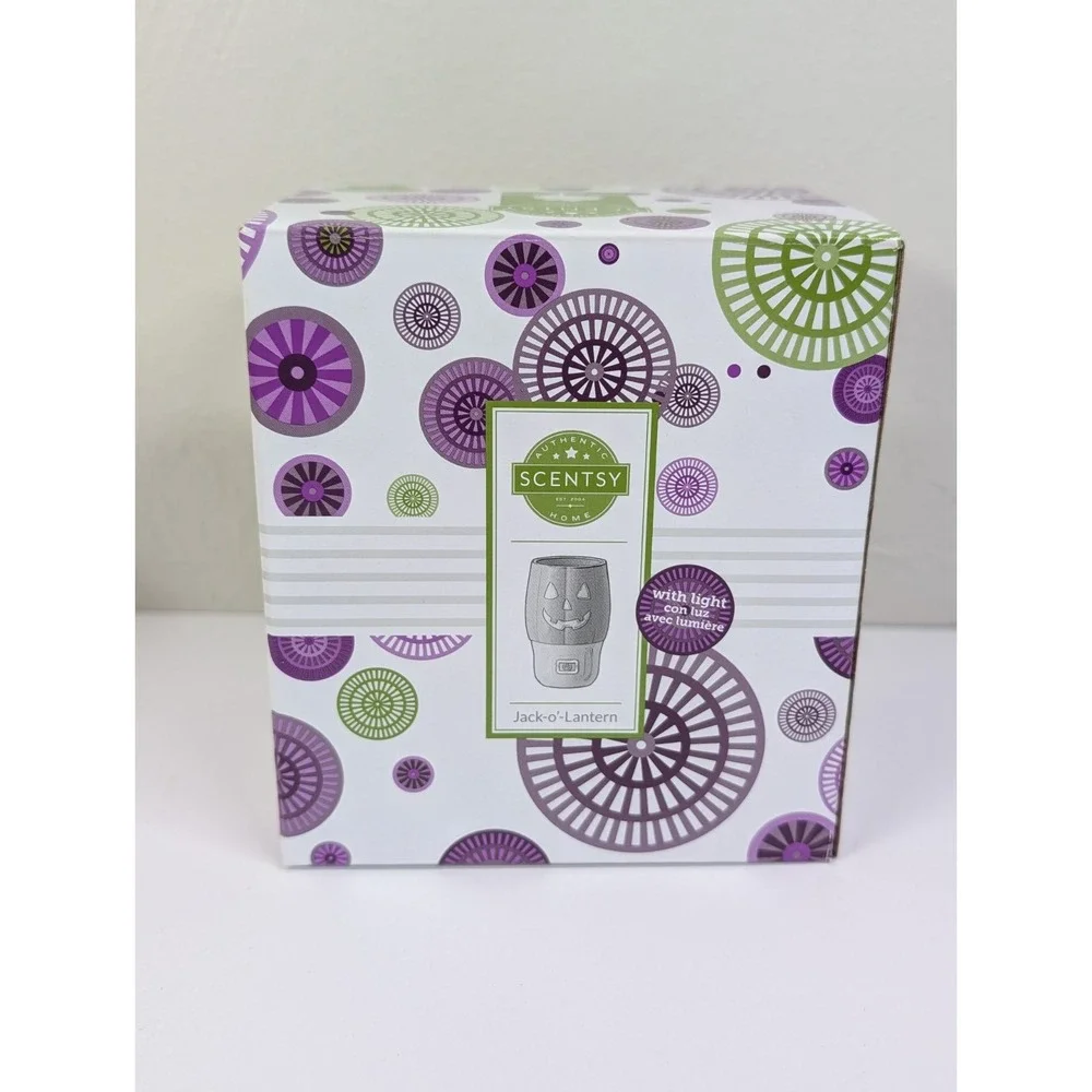 Scentsy Wall Fan Diffuser JACK O LANTERN NEW Use W Pods‎ air Freshener Halloween